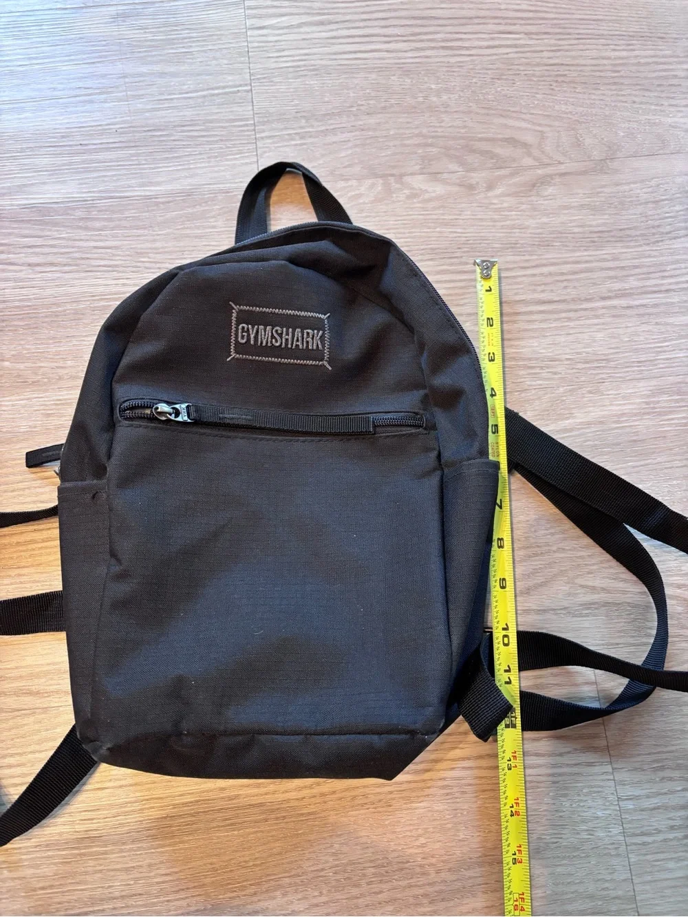 Gymshark Black Rip Stop Mini Everyday Backpack One Size Gym Travel Unisex